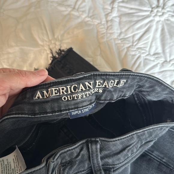 American Eagle Super Stretch X Charcoal Jeans - Picture 4 of 5